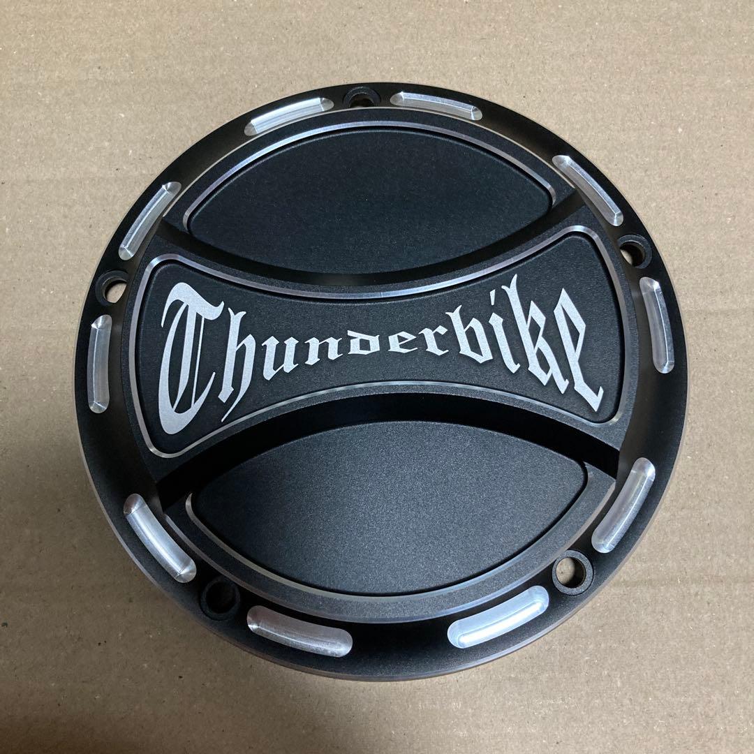 ハーレー用　ソフテイル　ダービーカバー　サンダーバイク