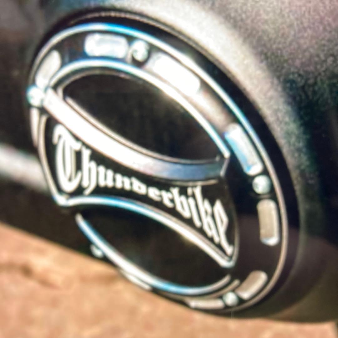 ハーレー用　ソフテイル　ダービーカバー　サンダーバイク