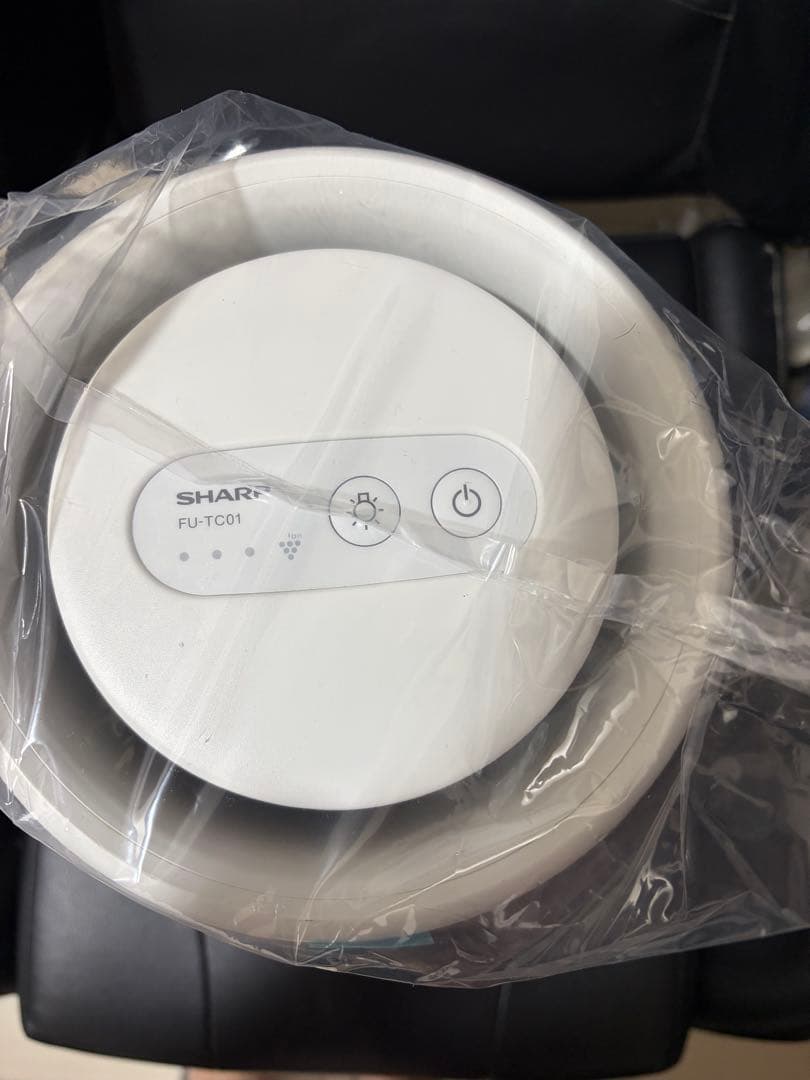 【開封済み未使用】空気清浄機 ホワイト系 FU-TC01-W