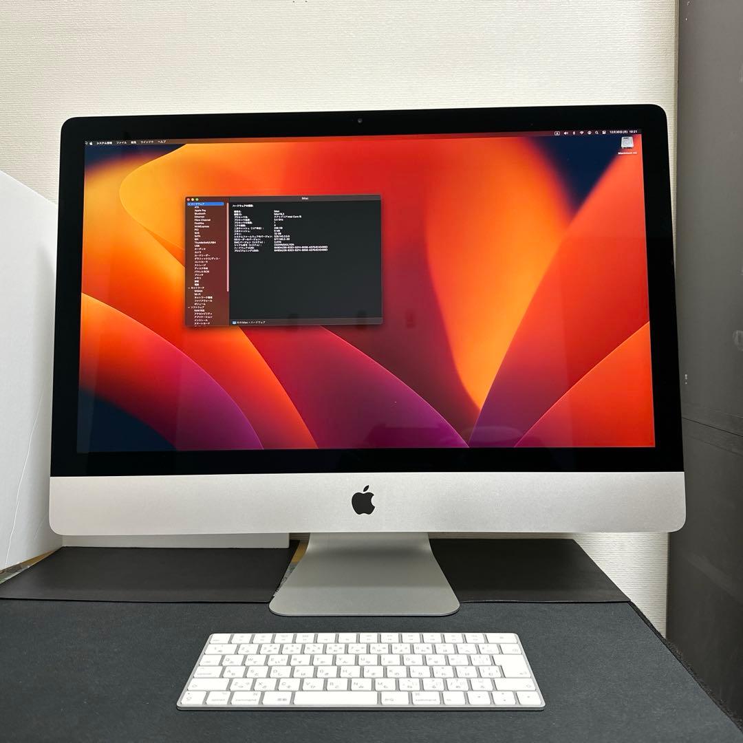 iMac 2017 27インチ 5k Retina 32GB 1TB