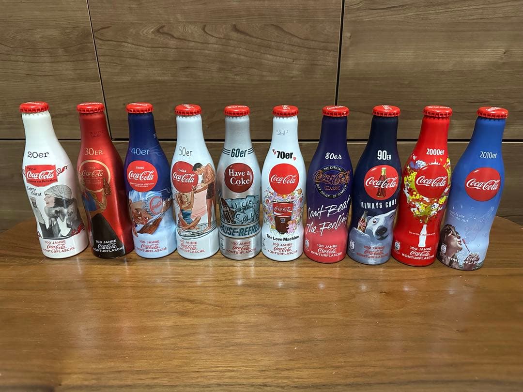 リ*コ様 コカ・コーラ 100周年記念 アルミボトル 10本セット（2015年ド