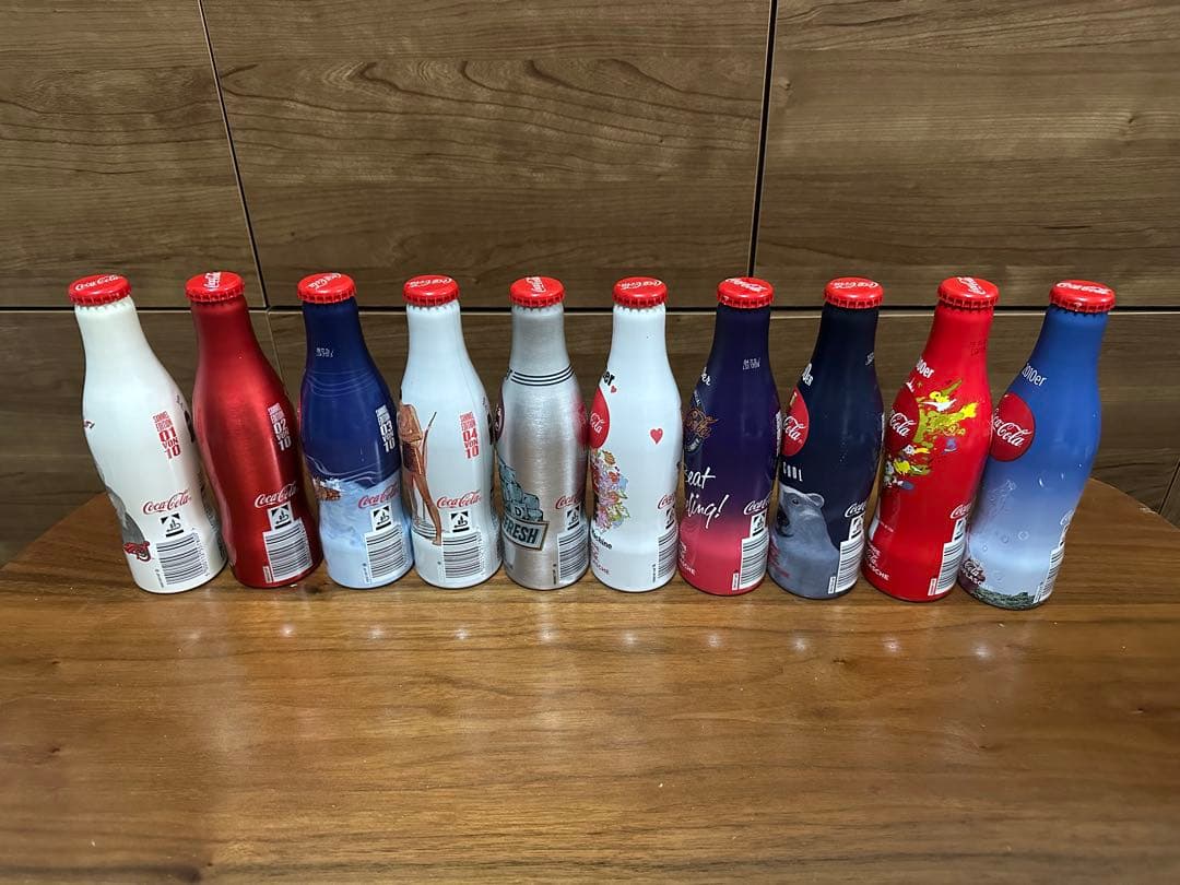 リ*コ様 コカ・コーラ 100周年記念 アルミボトル 10本セット（2015年ド