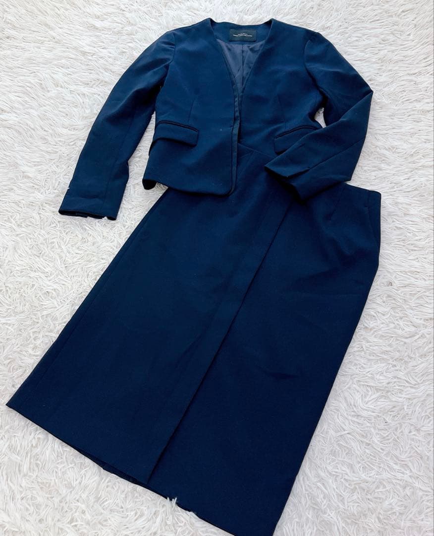 k*o様 green label relaxingノーカラー サイズ40 ネイビ