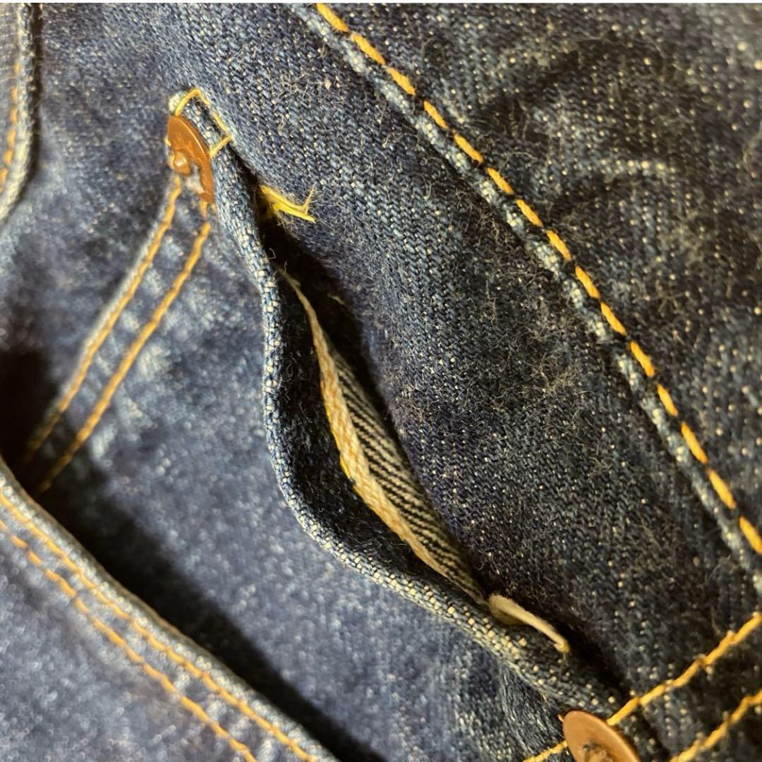 希少デニム！初期ウエアハウス 1001XX！90年代 黄金期個体W33酸化デニム