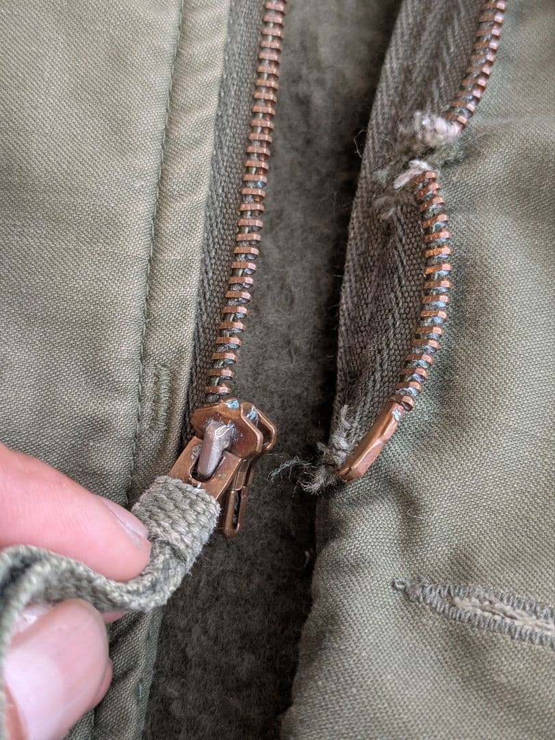 実物79年製造、リアルビンテージ。A2デッキジャケット 米軍実物 US NAVY