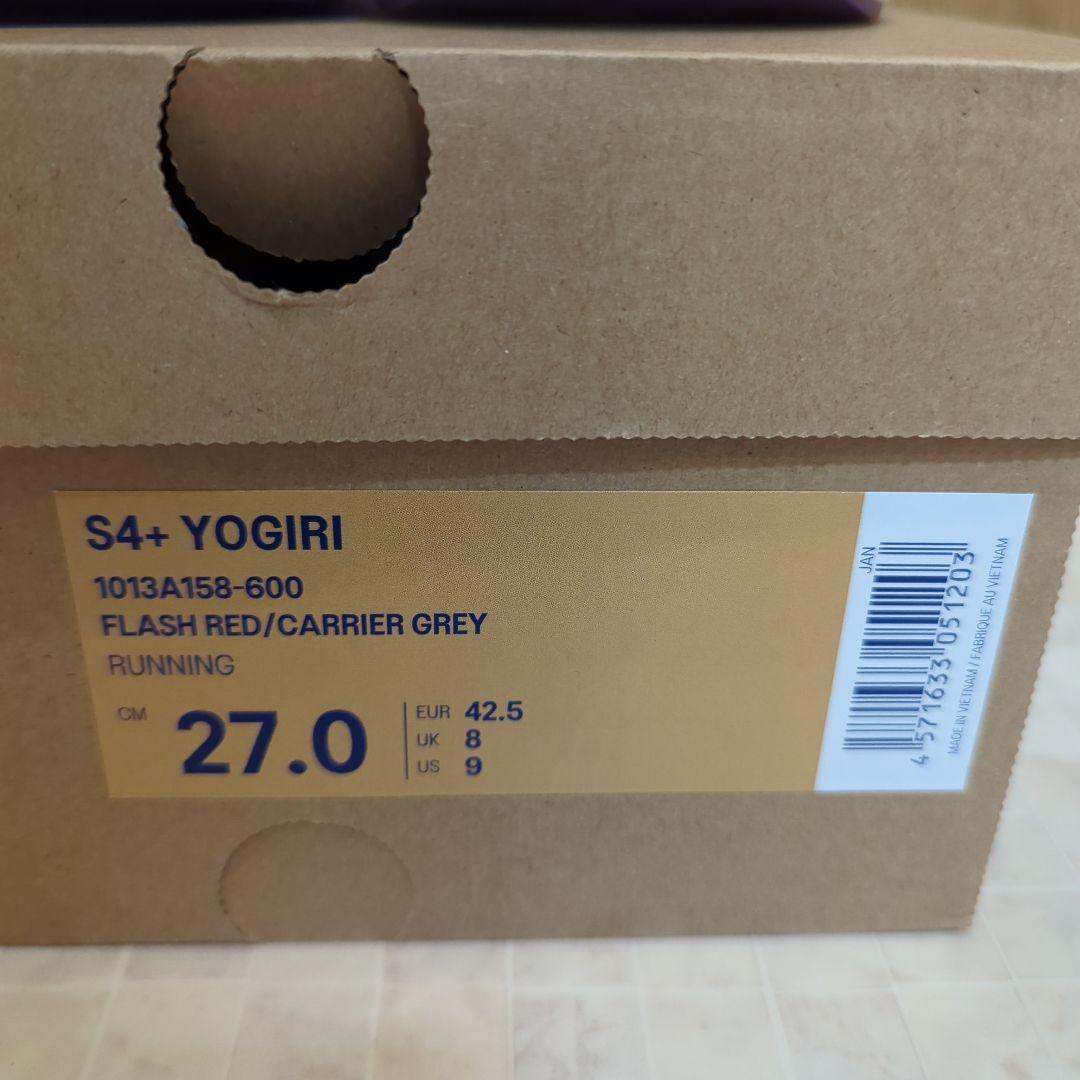 【50メートルのみ走行】asics S4 + YOGIRI 27cm