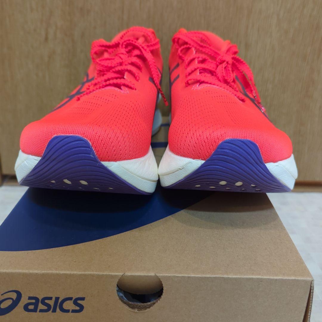 【50メートルのみ走行】asics S4 + YOGIRI 27cm