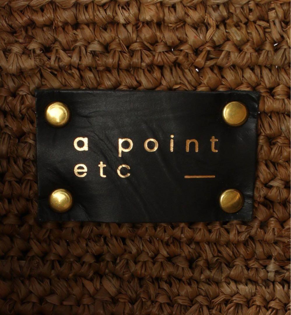 Xmasセール✳︎新品✴︎A POINT/アーポワンALYA BAG