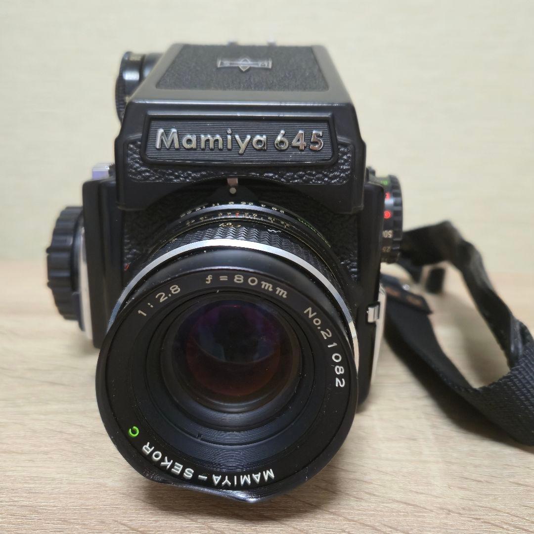Mamiya M645 フィルムカメラ SEKOR C 80mm 2.8 レンズ