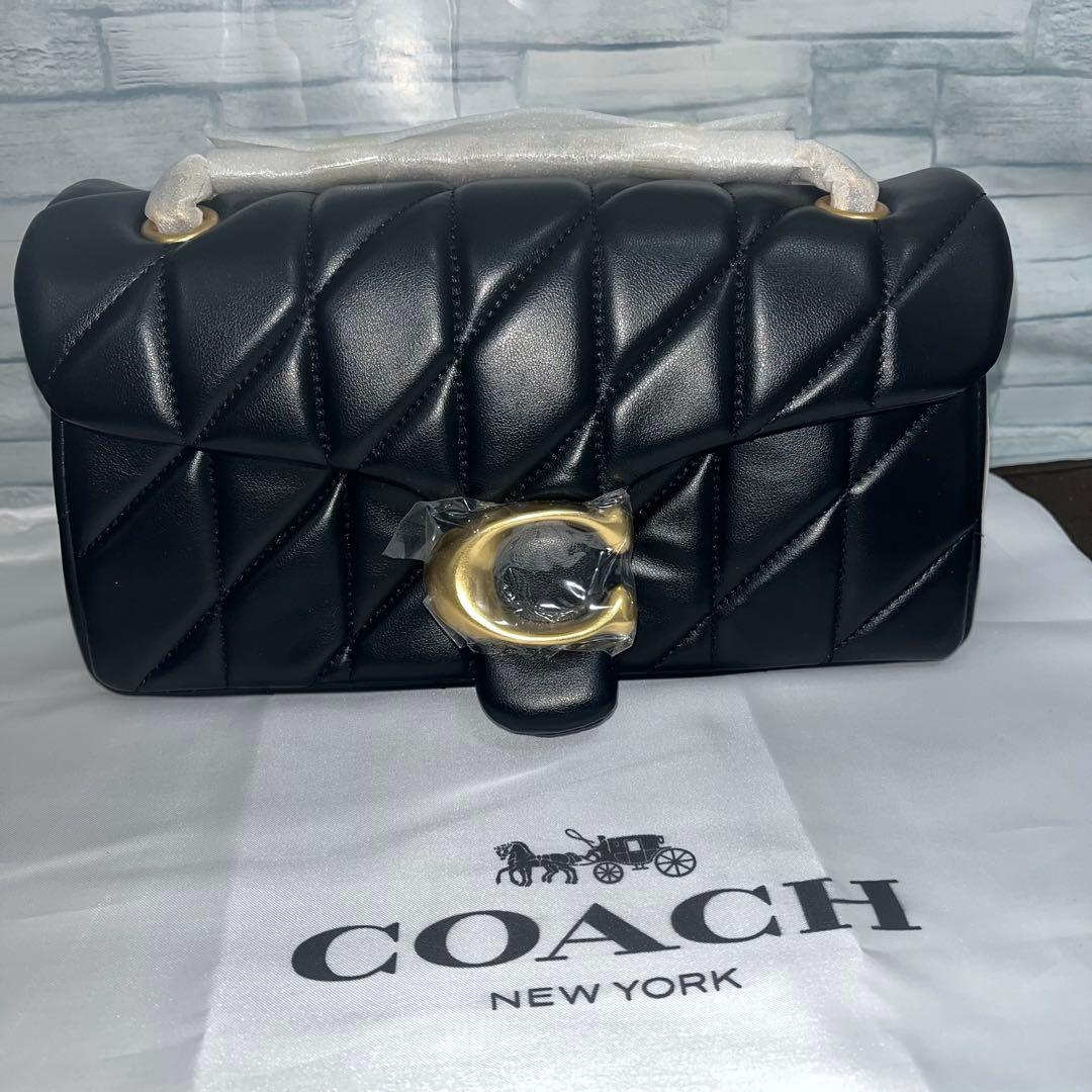 ★新品未使用★COACH タビー ショルダー バッグ 26・キルティング