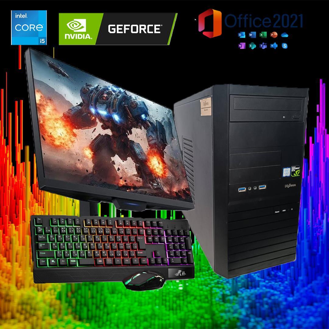 【激安ゲーミングPCフルセット】GTX1060 MS Office搭載 ドスパラ