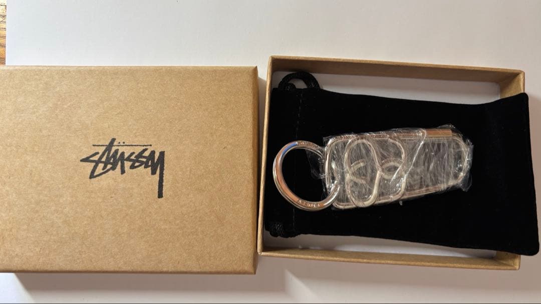 小物 Stussy Ss Link Twist Carabiner