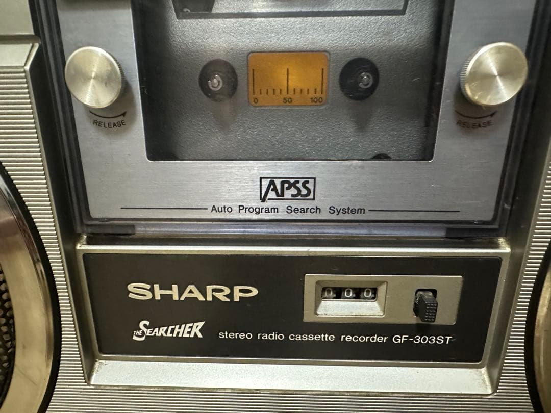 SHARP GF-303ST ラジカセ　ジャンク