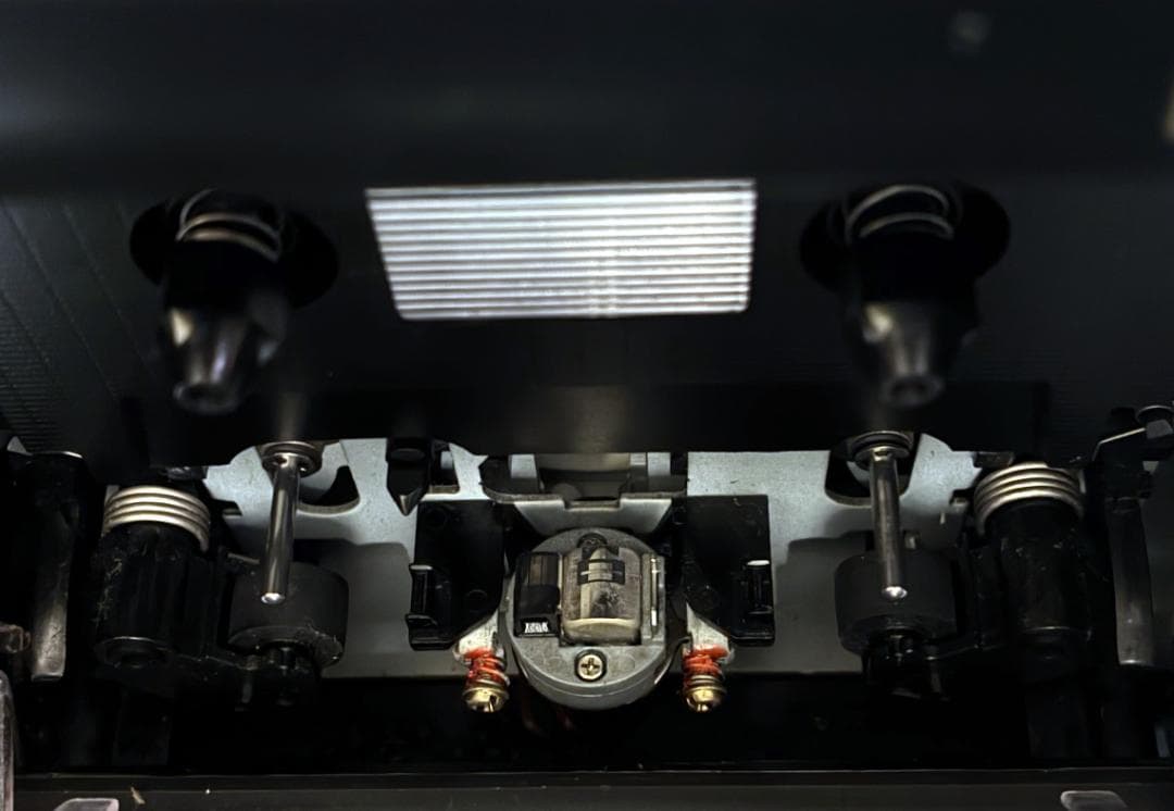 【動作OK】リモコン付き！！　ダブルカセットデッキ　TEAC　W-790R