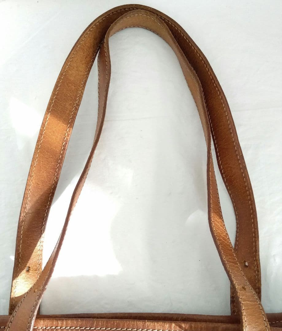 APN26 セリーヌ マカダム バケツ型ハンドバッグ ゴールド金具 トリオンフ