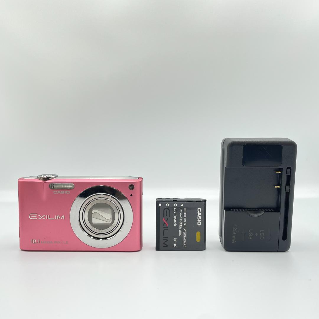 【動作品・転送特典無料あり】CASIO EXILIM EX-Z100 PINK