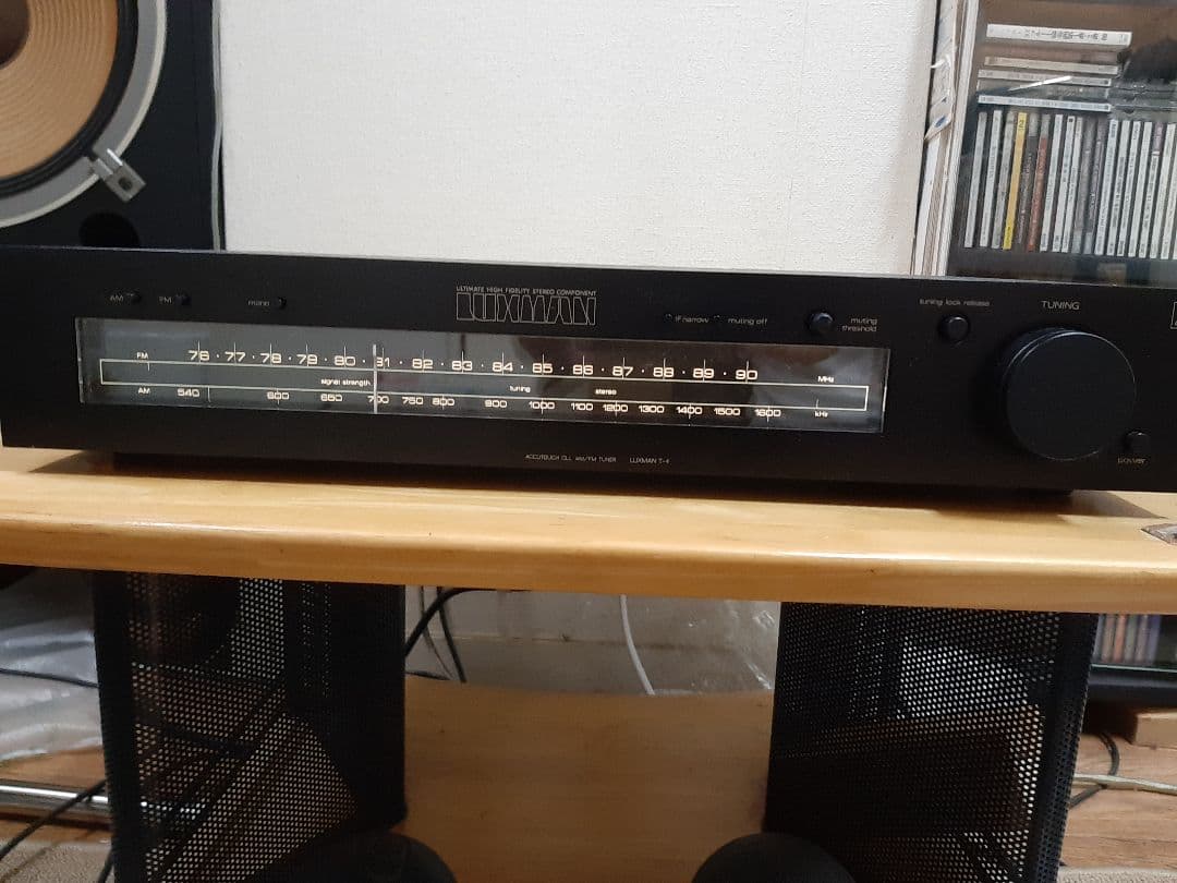 Luxman T-4FM/AMラジオ受信機チューナー