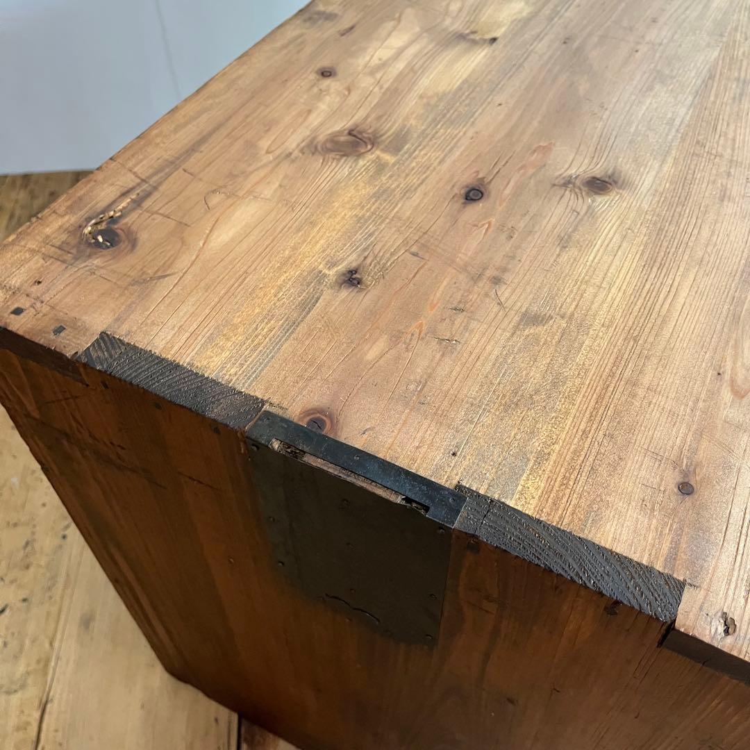 アンティーク 3段 タンス チェスト テレビ台 ローボード 展示台 無垢材