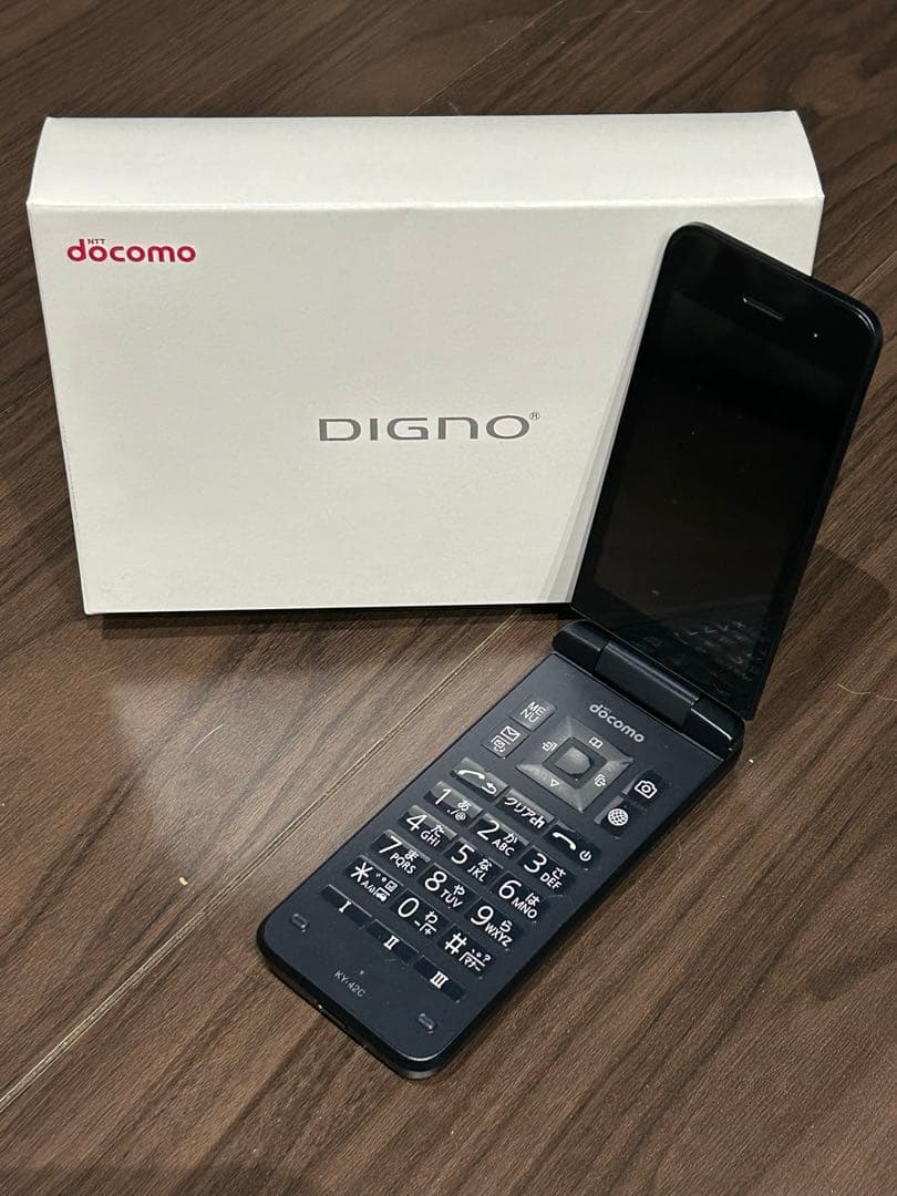 docomo DIGNO KY-42C ブラック 本体