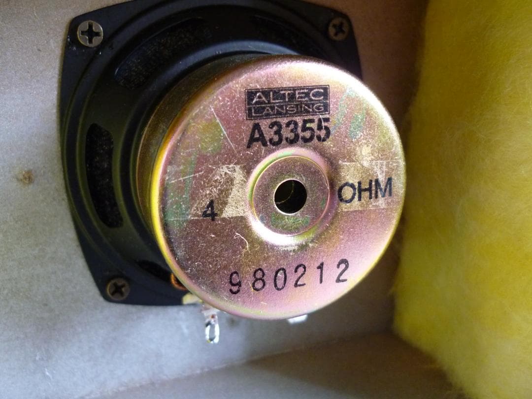 ★ハンドメイド・スピーカー（自作）★ALTEC◇8cm / 4Ω