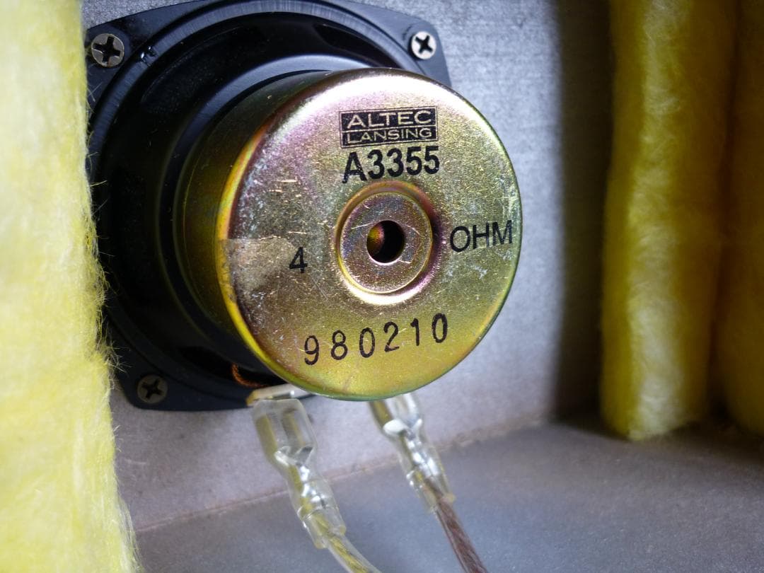 ★ハンドメイド・スピーカー（自作）★ALTEC◇8cm / 4Ω