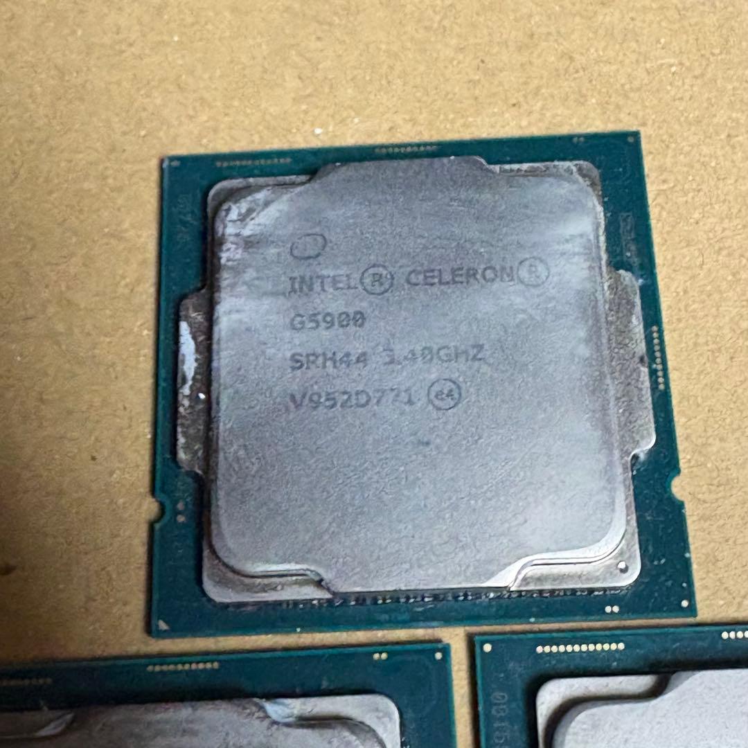 ジャンク i3-10100 Pentium G6400 他1 計3枚セット