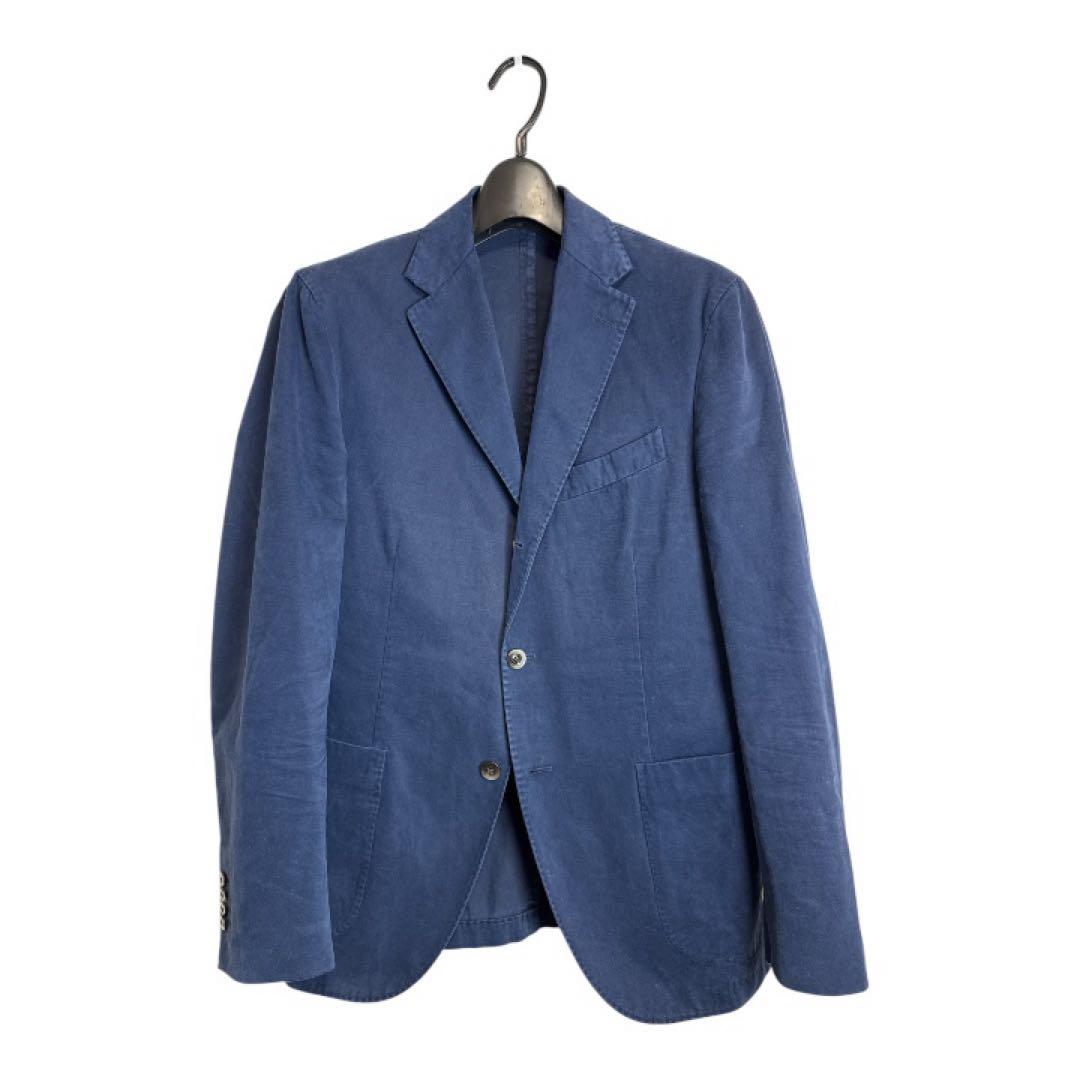 BOGLIOLI ボリオリ コットン テーラードジャケット ネイビー 48 伊製