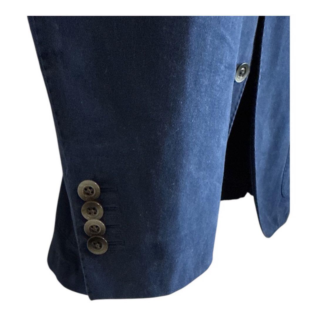 BOGLIOLI ボリオリ コットン テーラードジャケット ネイビー 48 伊製