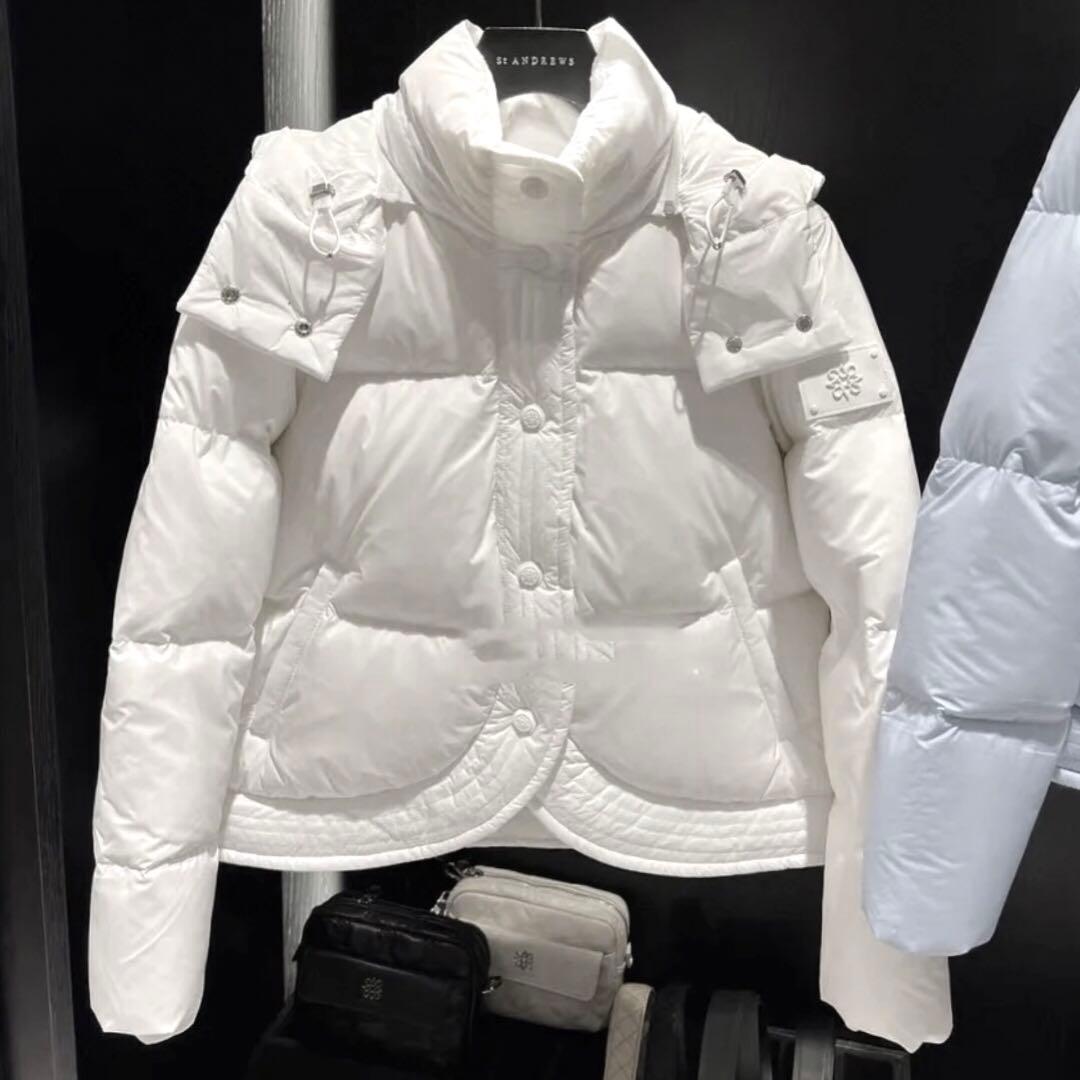 新品未使用 ゴルフ セントアンドリュース レディース ダウン ジャケット 長袖