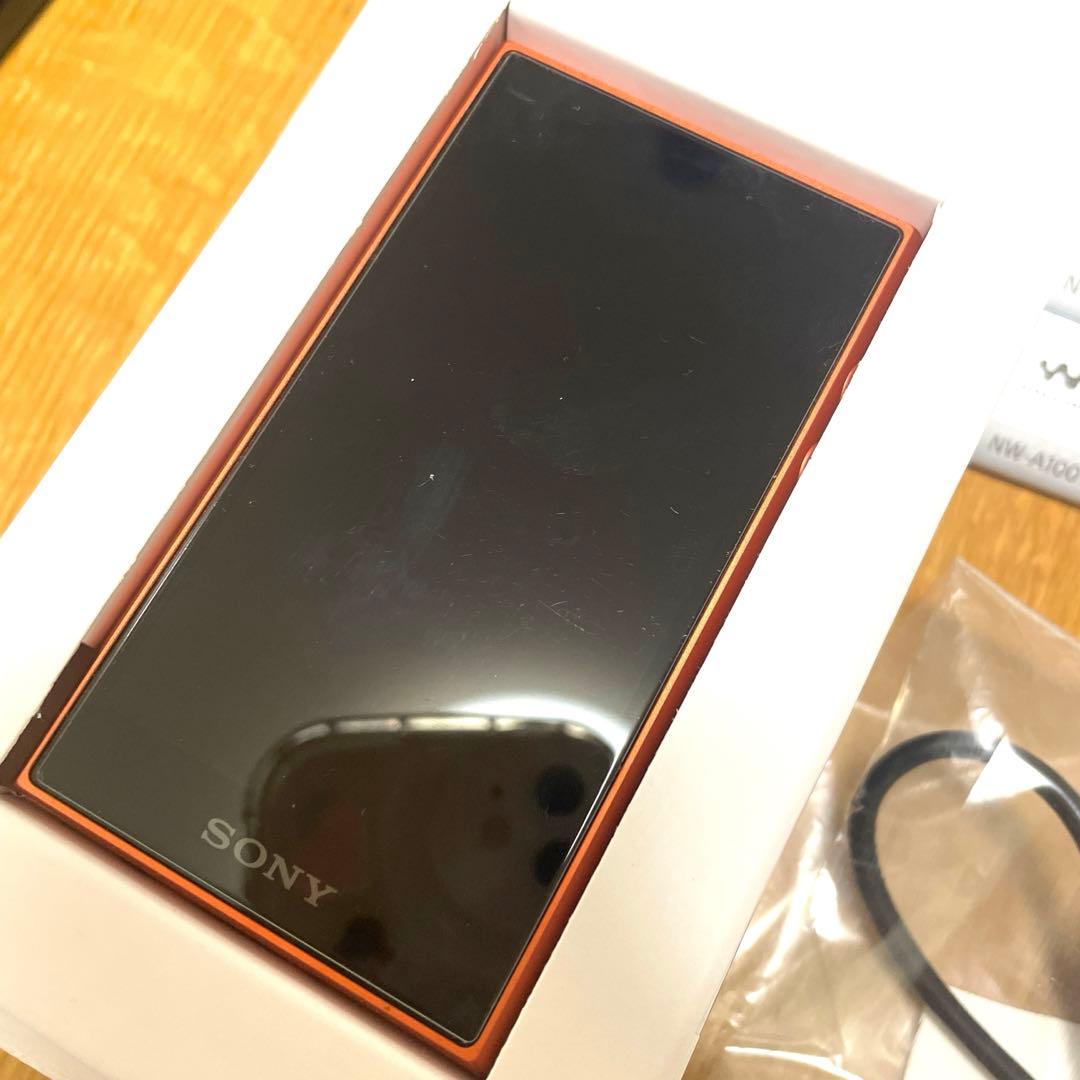 SONY NW-A105 デジタルオーディオプレーヤー 16GB オレンジ