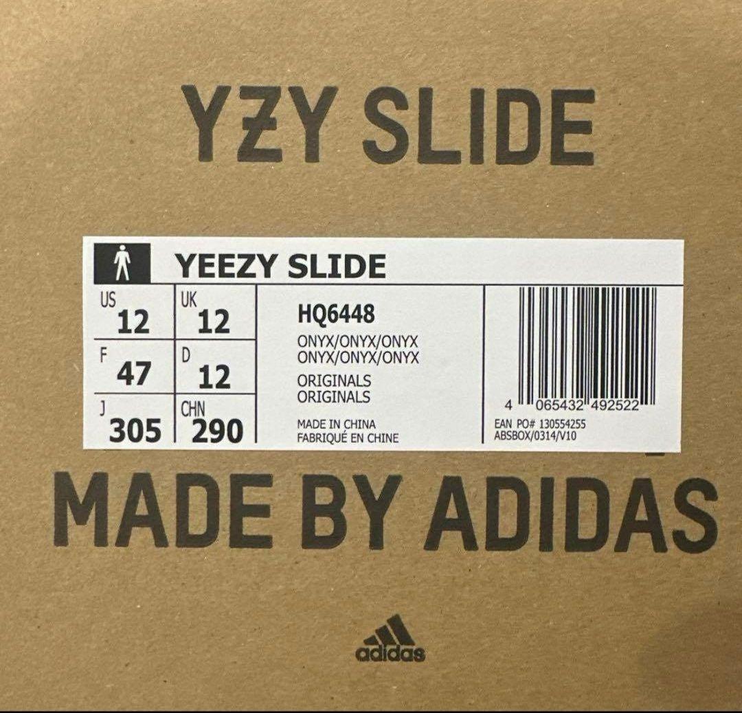 adidas Yeezy Slide “Onyx” 30.5cm ブラック