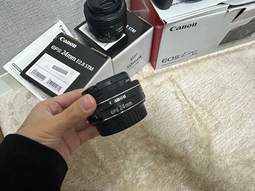 Canon EOS Kiss X9 レンズ3つセット 一眼レフ