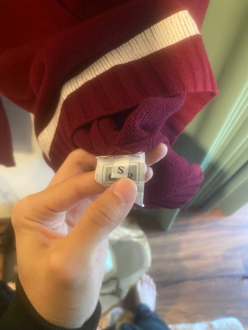 g*g様 HELMUT LANG バーガンディニットセーター M