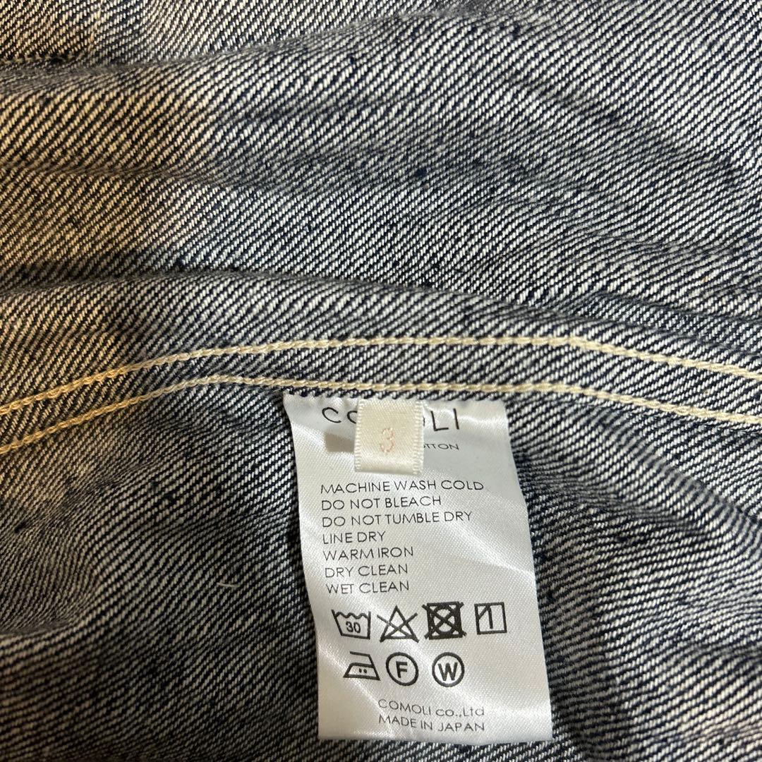 美品 comoli 1st tracker jacket 3