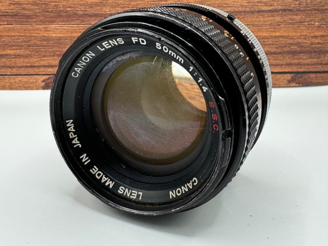 【完動並品】Canon AE-1 + FD 50mm F1.4セット