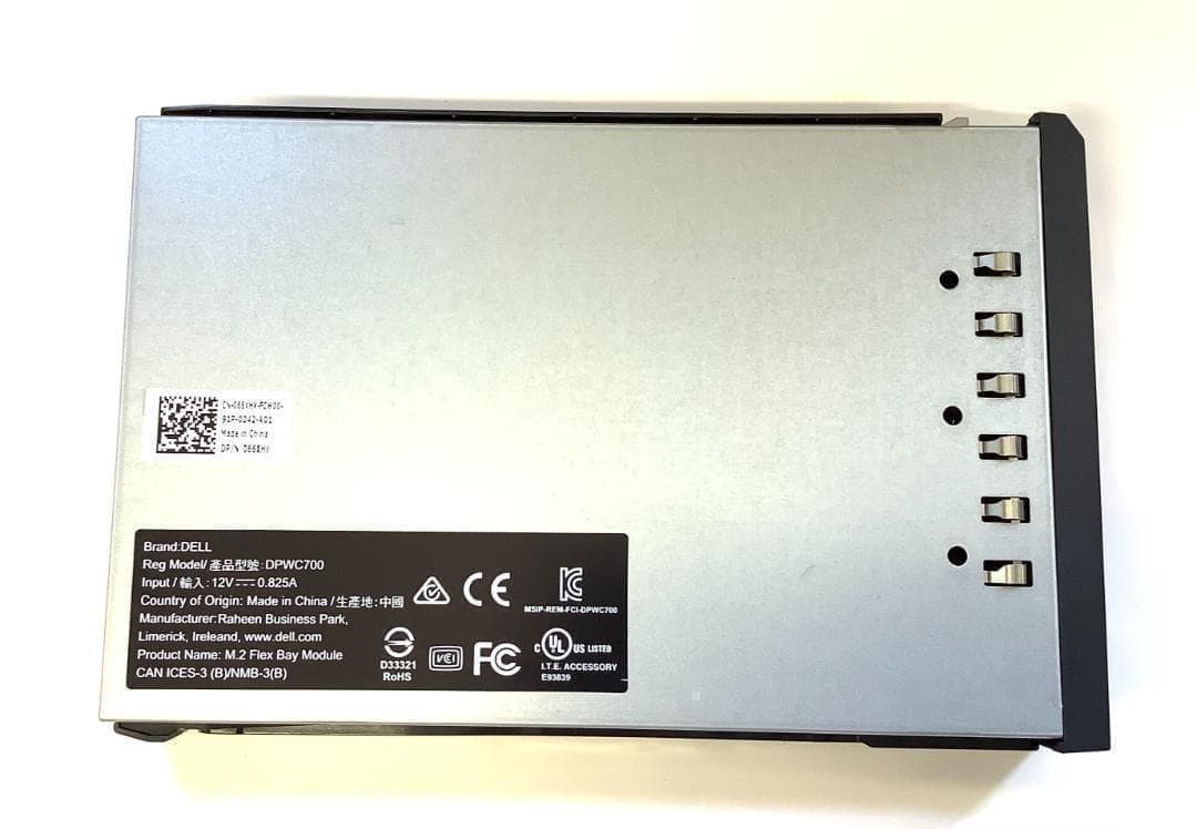 ②-WA344Dell M.2 Flex Bay ModuleDPWC7001点