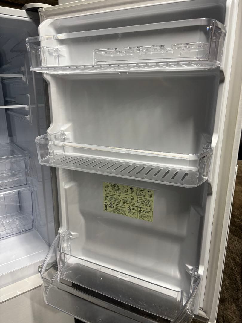 【送料込！】シャープ ノンフロン冷凍冷蔵庫 SJ-PD27D-W 2018年製