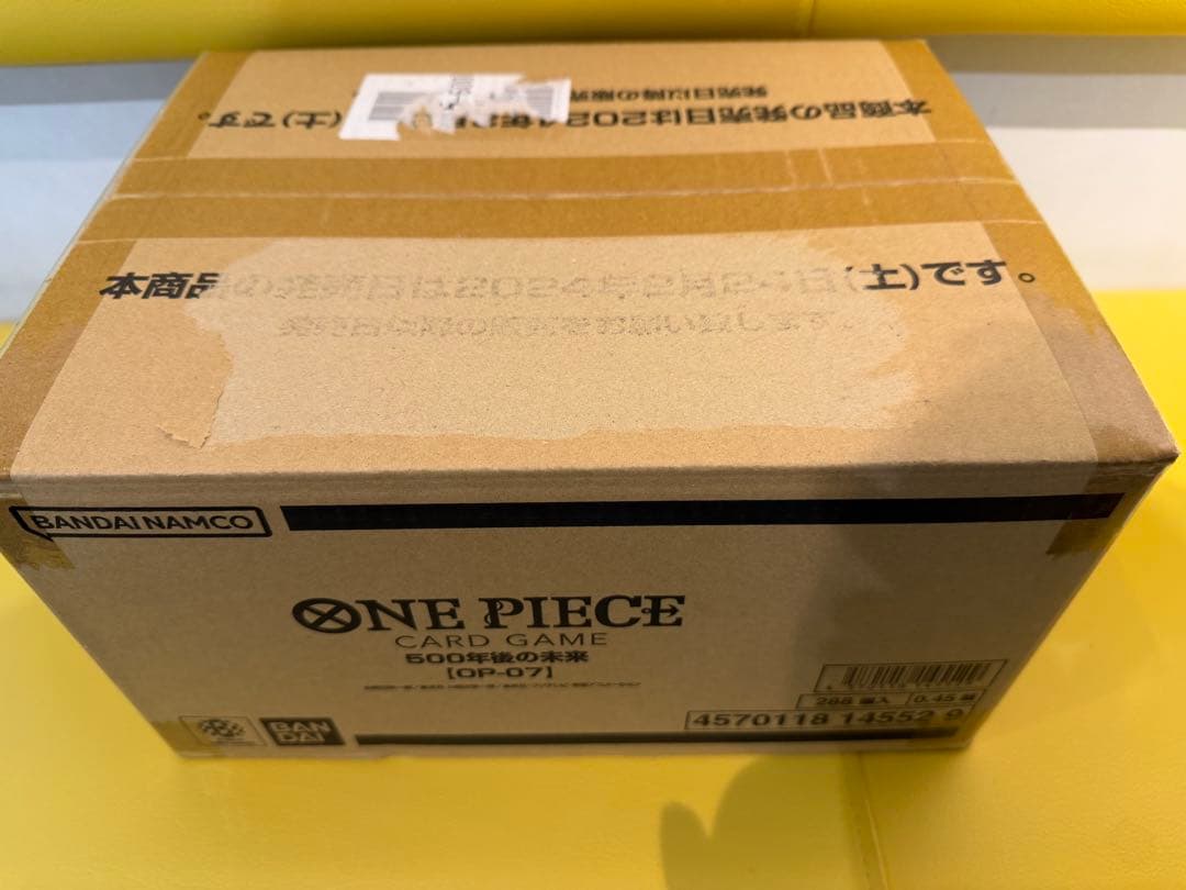 ワンピース カードゲーム　500年後の未来【OP-07】　未開封　1カートン