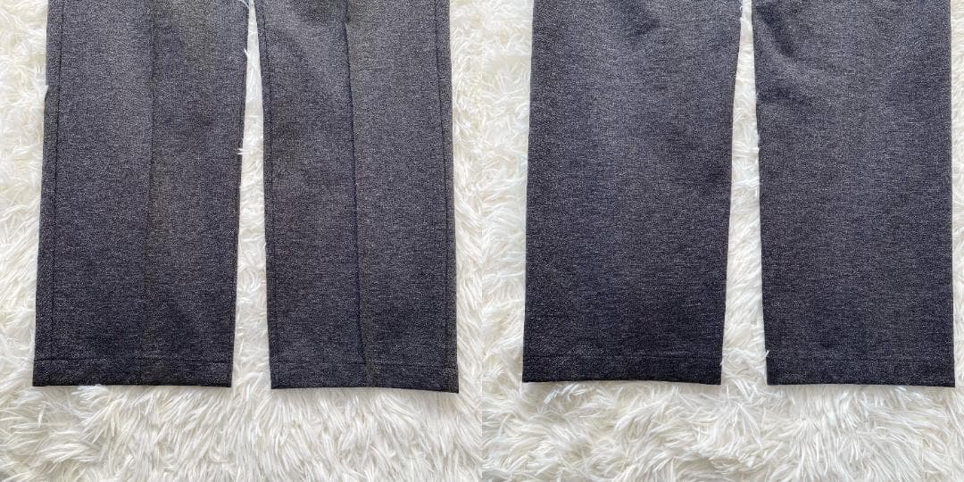 AOURE アウール 美品 マルペンサ センタープリーツ スラックス サイズM