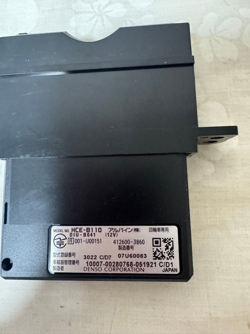 ALPINE ETC 2.0 車載器 HCE-B110