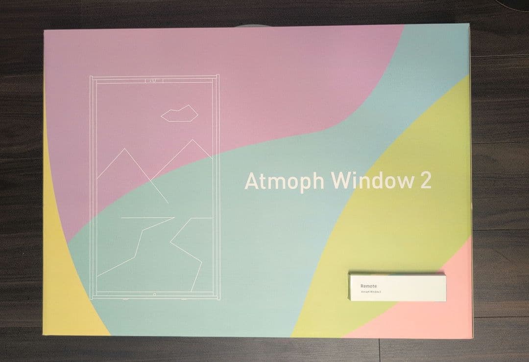 【Atmoph Window 2】風景が流れるスマートウィンドウ（グリーン）