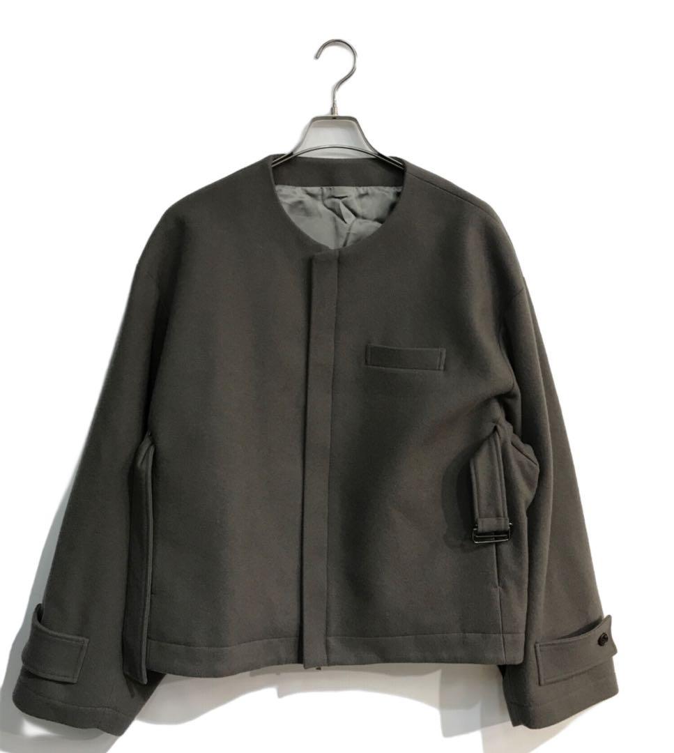 ジャケット・アウター stein 20aw NO COLLAR BELTED JACKET