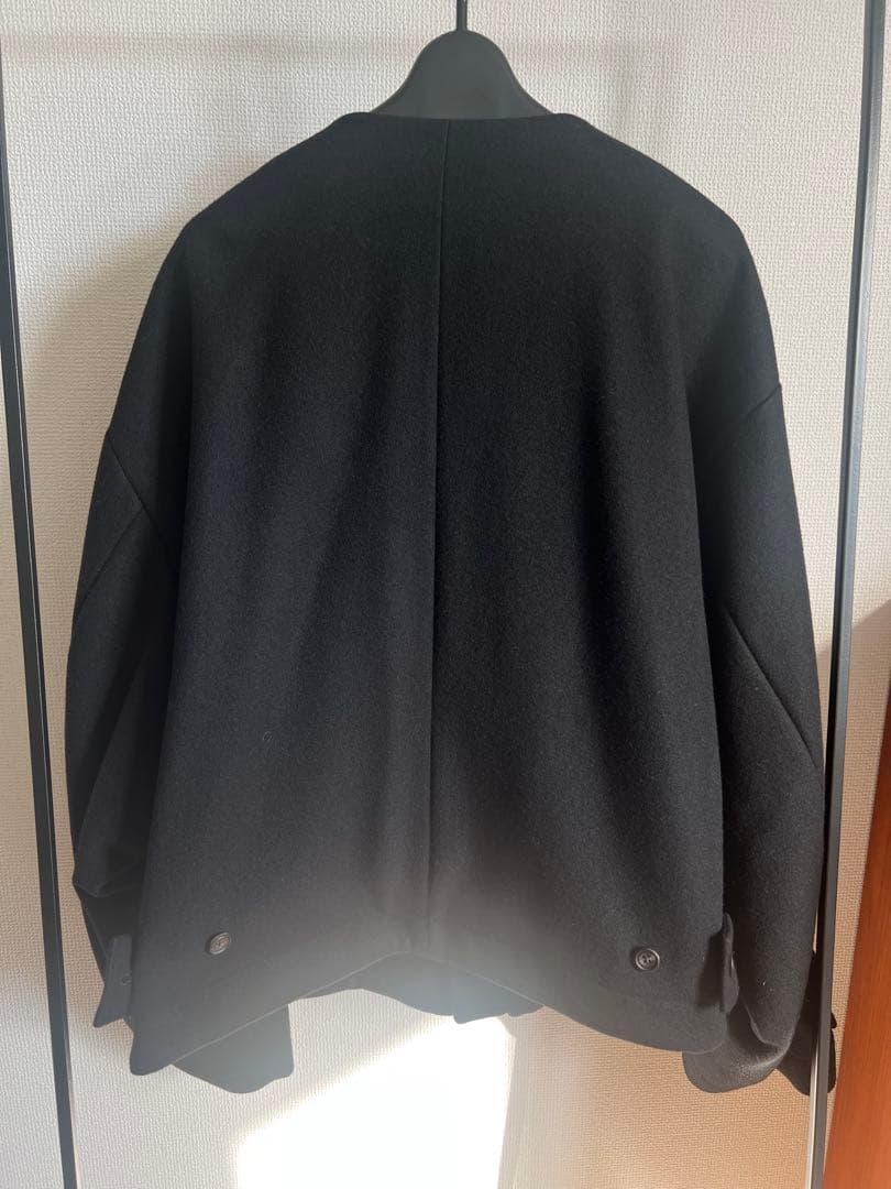 ジャケット・アウター stein 20aw NO COLLAR BELTED JACKET