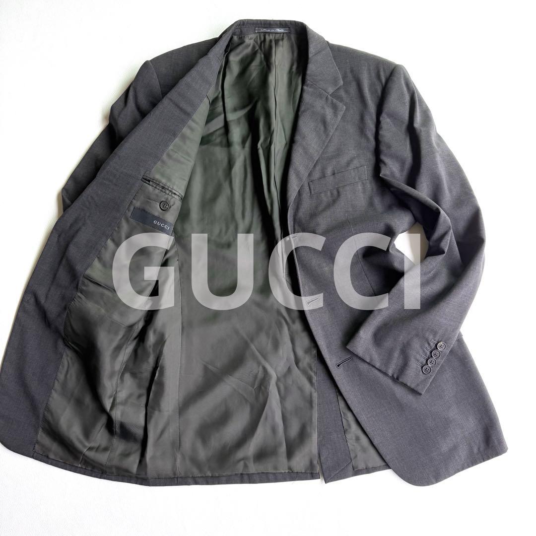 【トムフォード期】グッチ テーラードジャケット ブラック L 段返り