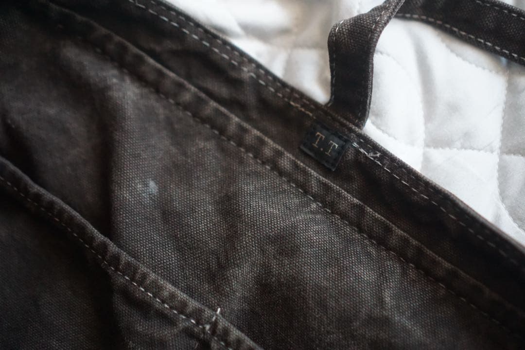 バッグ T.T Newsboy Bag LOT.004 MUD DYED BROWN