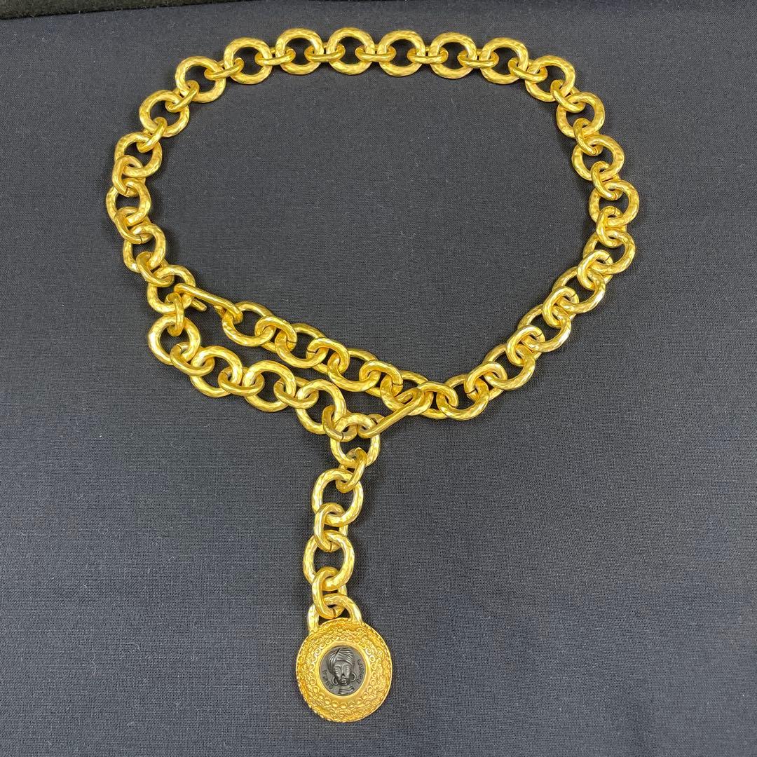 RENALANGE/レナランゲ、ヴィンテージ、チェーンベルト、ゴールド