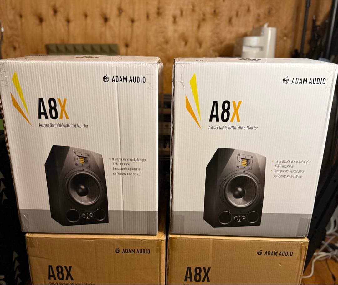 ADAM A8X スピーカー　セット