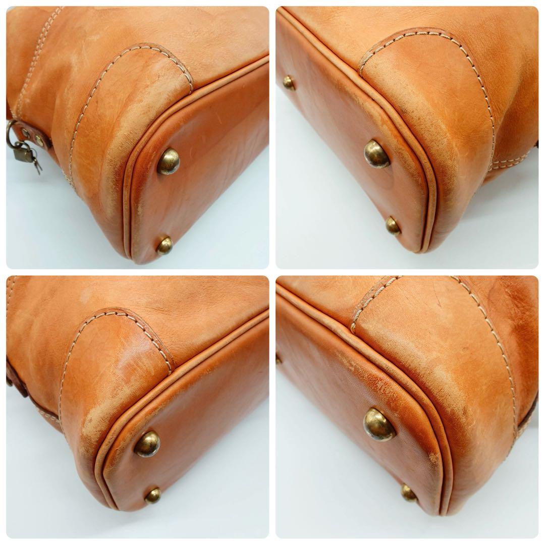 【激レア】 ヘルツ ミニボストンバッグ ハンド ビジネス レザー