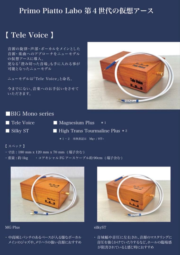 ◾️仮想アース「Tele Voice」 ・PPL正規品