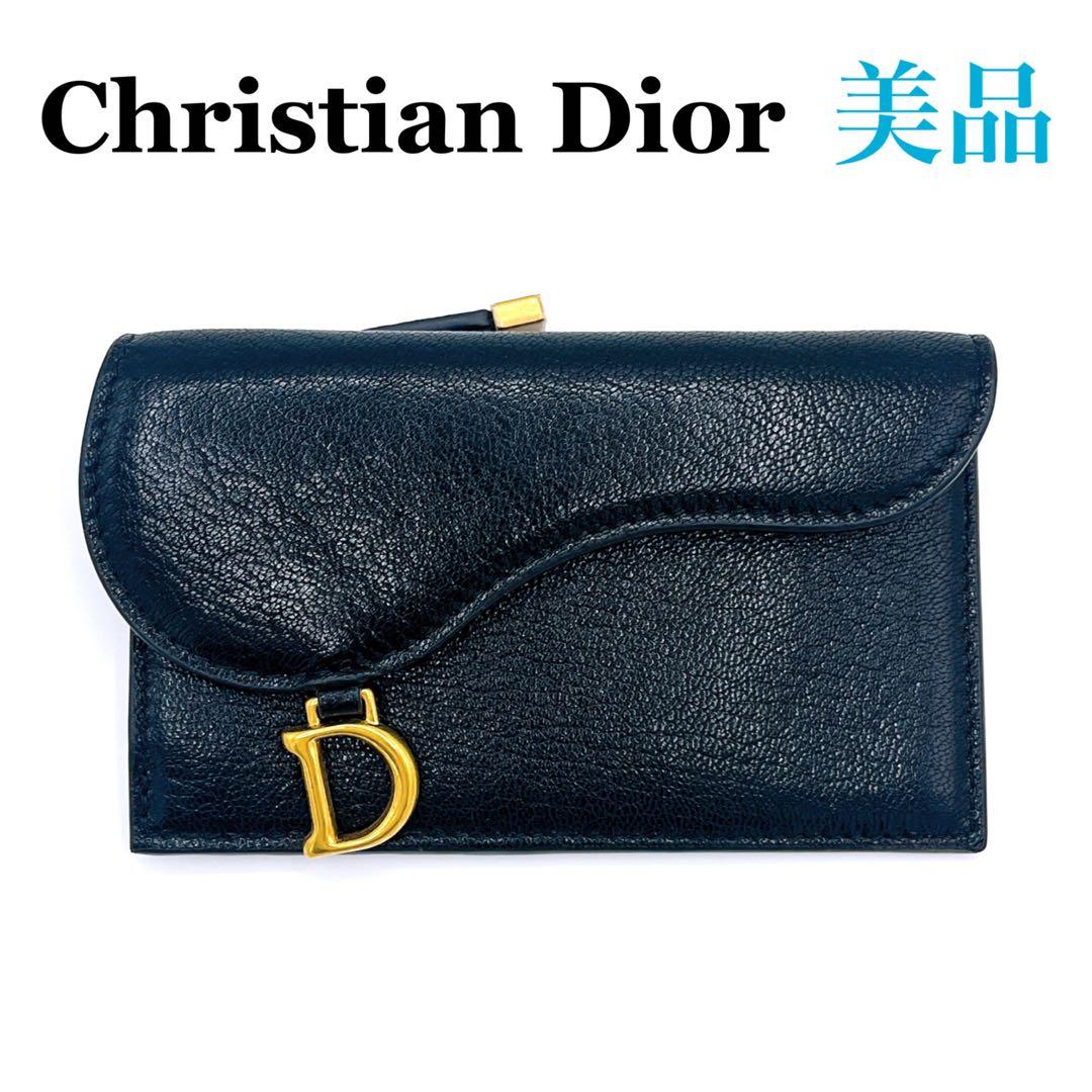 ディオール Dior レザー サドル フラグメントケース　ケース　ブランド